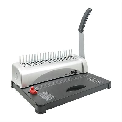 21 Holes Comb Book Binding Machine with Guaranteed Rubber Ring and ...