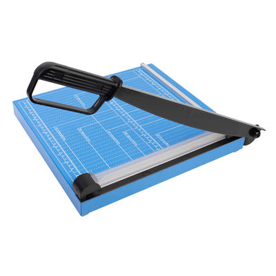 Professional A4 Manual Desktop Paper Cutter with Blue Base and Metal ...